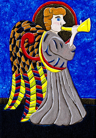 St. Matthew's Angel (5x7)